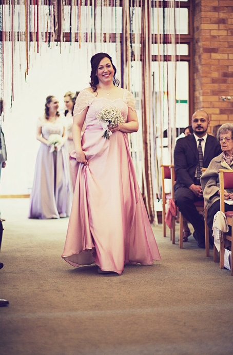 A Watters Wedding Dress For a Colourful, Vintage Travel Theme Celebration