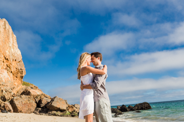 Inspired by This Malibu Point Dume Engagement