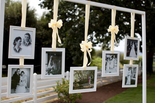 Creative Ways to Display Photos at Your Wedding