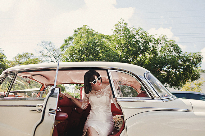 Lace & Ray-Bans: Is This The Coolest, Chicest Wedding Ever?