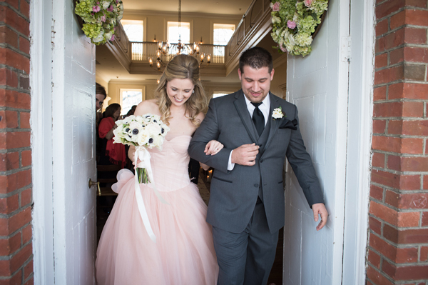 Annapolis Pink Dress Wedding | MK Photo