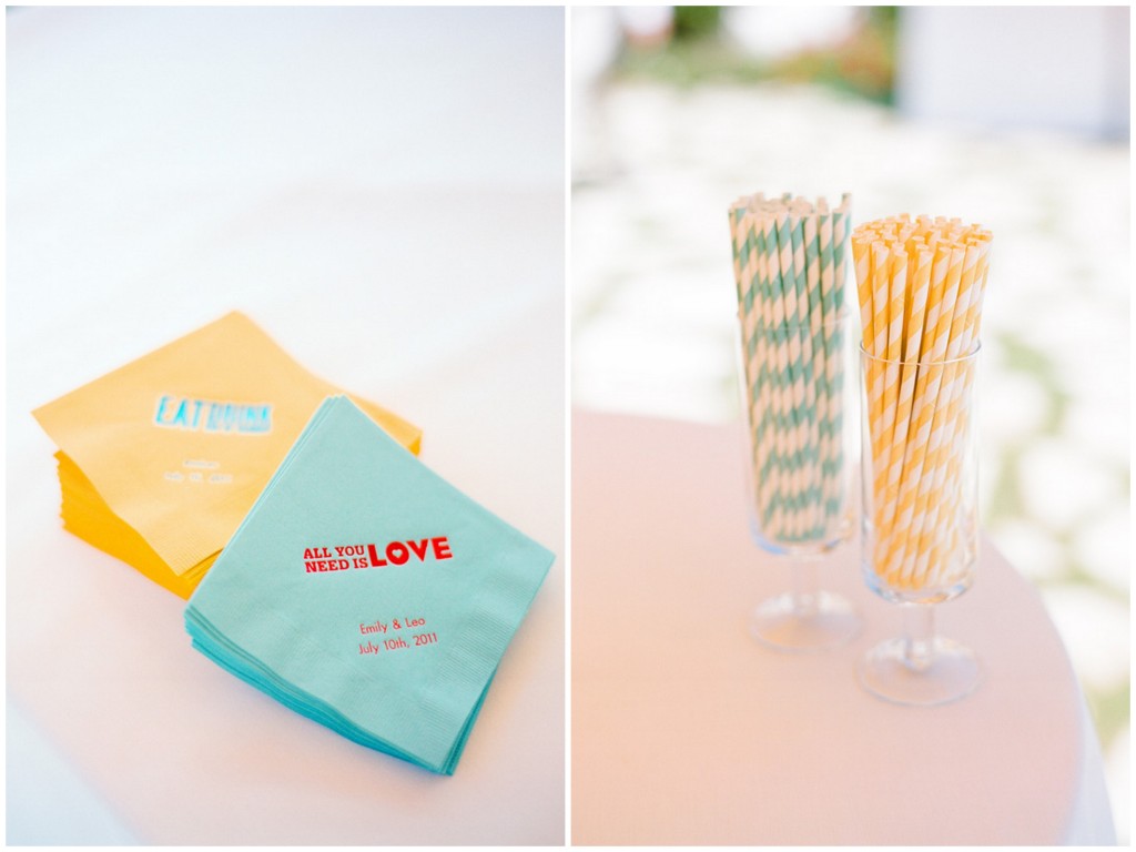 Inspired by This Turquoise, Orange and Coral Malibu Wedding