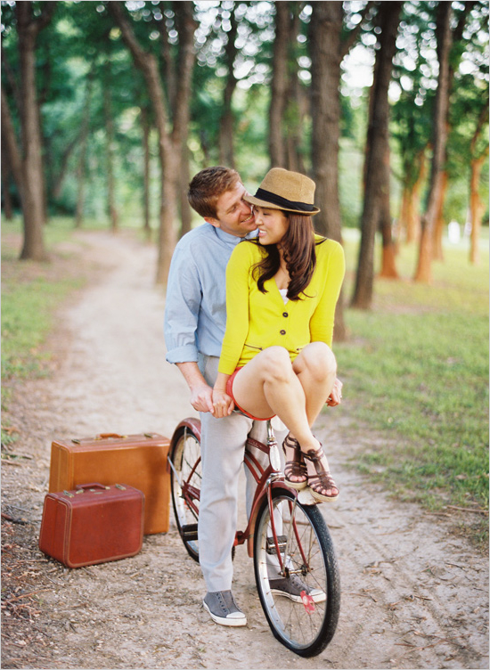 A Travel Themed Engagement Session