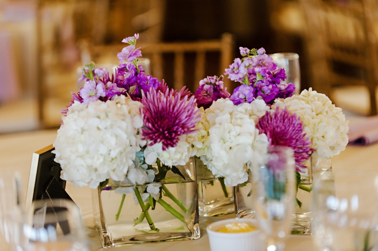 An Elegant Lavender and White Wedding