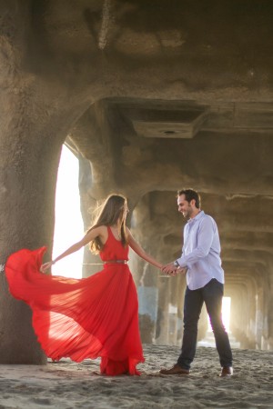 Manhattan Beach Engagements by T.C. Engle Photogrpahy