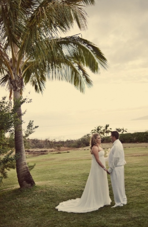 Looking Back 2009 Part III: Maui Ombre  Pearl Wedding