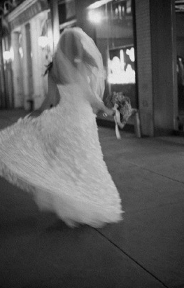 black and white bridal fashion shoot