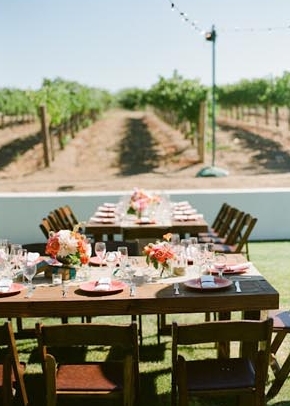 Real Wedding: Vibrant Winery Wedding