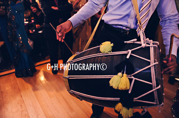 Canadian Indian Wedding Reception by G+H Photography