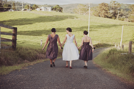 Tamar and Glenâ€™s Eclectic Country Wedding