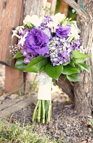 A Purple Vineyard Wedding