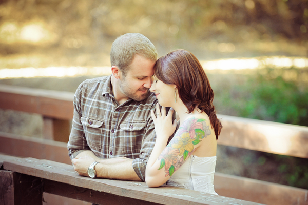 Woodland Engagement by Michelle Johnson Photography