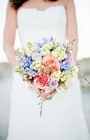 {Real Wedding} Alex & Will: Plantation Beach Wedding with the Prettiest Florals Ever!