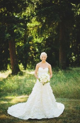 Inspired by This Classic Ivory, Cream + Taupe Oregon Vineyard Wedding