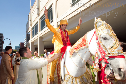 Casual, Elegant Indian Wedding by Damion Edwards Photography