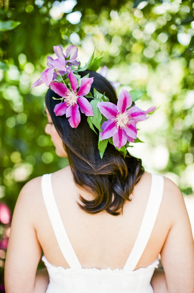 Flower Chic: A Clematis Headdress