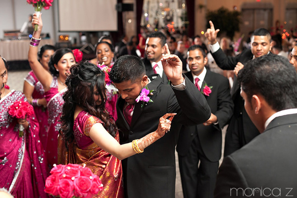Chicago Indian Fusion Wedding by Monica Z. Photography