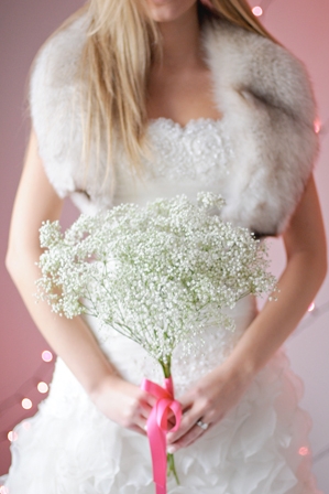 Hereâ€™s A Pink, Snowy Wedding Shoot To Start The New Year!