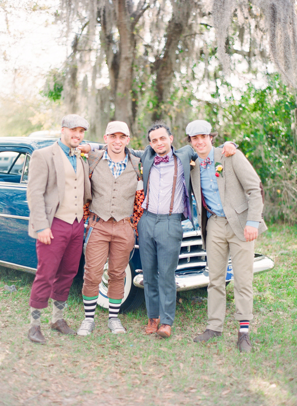 Colorful Vintage Florida Wedding by Michelle March