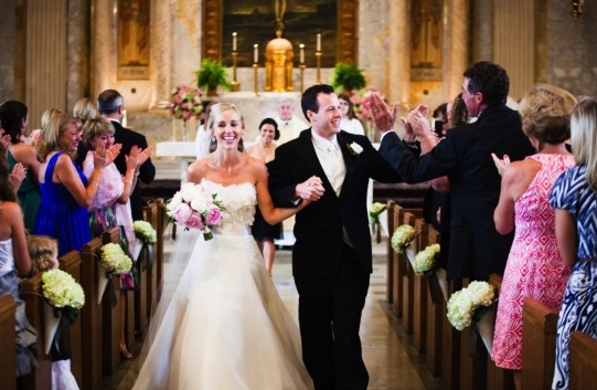 real wedding: robin  tom  cleveland ohio