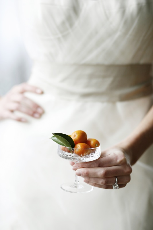 Citrus /Gold inspired Wedding Setting