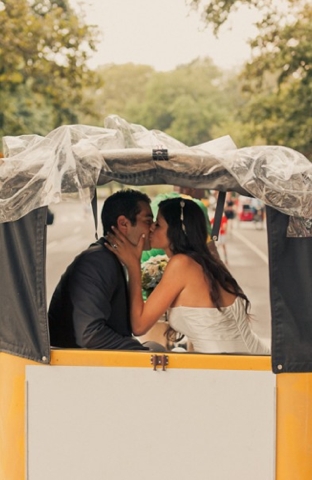 Colourful, Creative & Fun Central Park Boathouse Wedding {2}