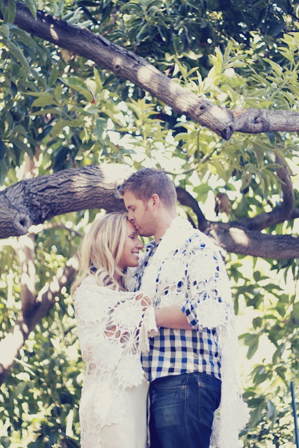Vintage LA Styled Engagement Shoot: Cowboy Boots and Babys Breath