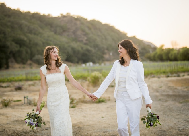 Amy + Melissa: A Rustic Autumn Wedding in California