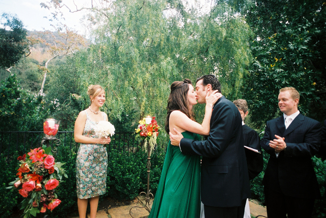 Inspired by This Santa Barbara Green Wedding Dress Wedding!