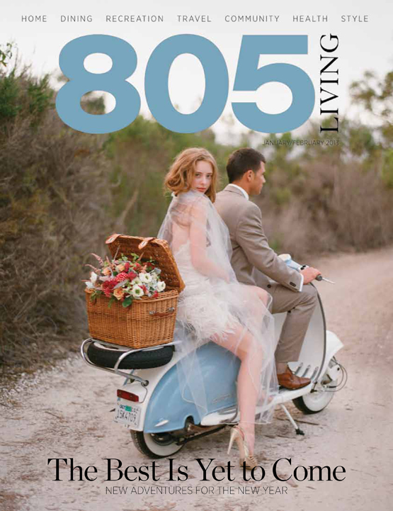 805 LIVING cover!