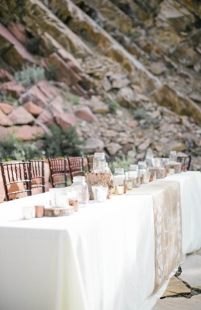 Rustic Chic DIY Mountainside Wedding in Utah