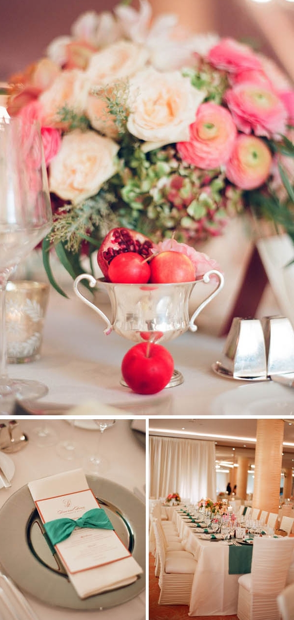 Real Wedding: Classic Elegance with Pops of Color