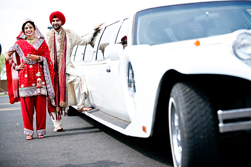 Traditional Sikh Wedding meets Chic