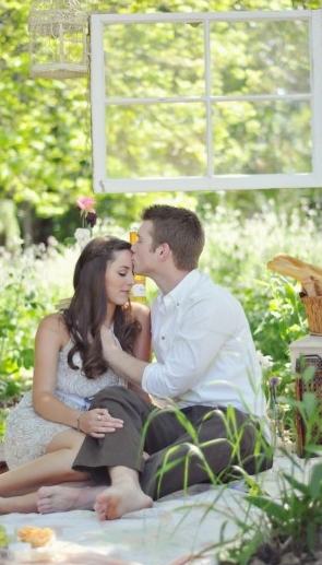 Sweet Celebration: A Vintage Styled Engagement Shoot by Blair Nicole Photography