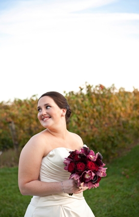 Fall-Inspired Vineyard Wedding
