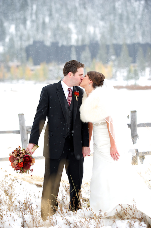 Inspired By A Snowy, Lake Tahoe Wedding