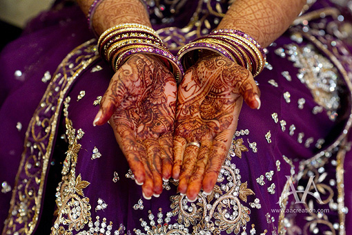 Orange County Indian Wedding Reception by AA Creations