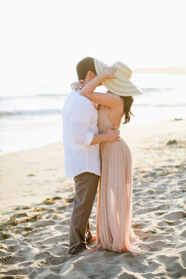 Inspired by this Romantic Sunset Laguna Beach Engagement Shoot