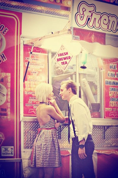 A Footloose and Fun Carnival Engagement Shoot