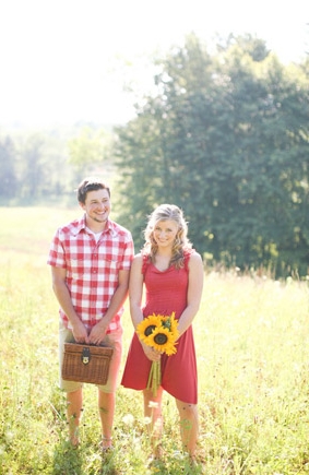Country Chic Engagement