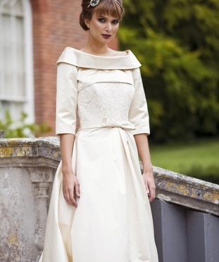 Elegant Alternatives To Strapless Wedding Dresses: Beverly Lister 2012 Collection