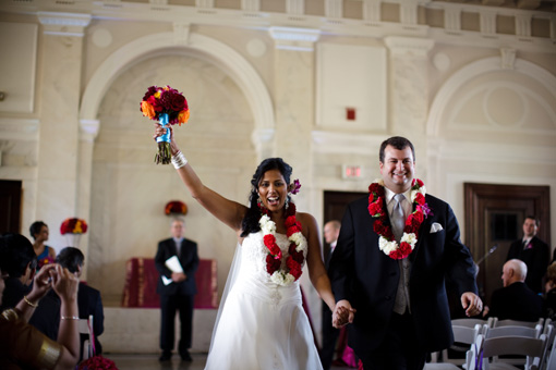Featured Indian Fusion Wedding : Kavitha & Hunter