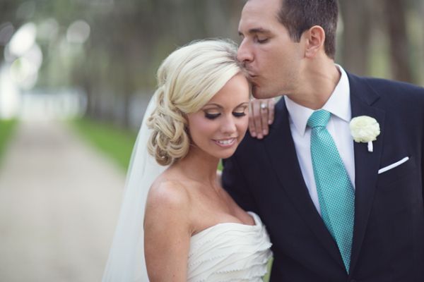 Inspired by this Crisp White and Turquoise Central Florida Wedding