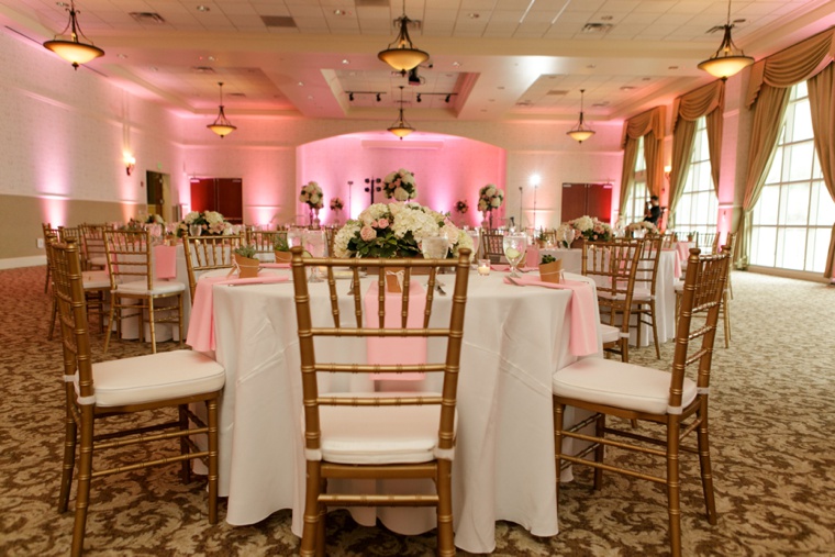 Classic Pink and White Romantic Wedding