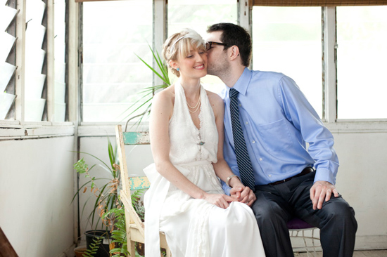 Anna and Tomâ€™s Intimate At Home Wedding