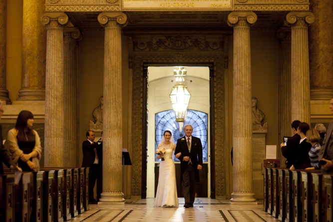Awe-Inspiring Candlelit Wedding At Londonâ€™s Royal Naval College