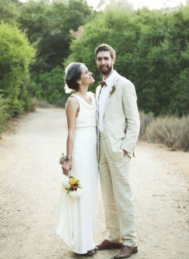 Inspired by This Outdoor Ivory and Taupe Woodsy California Wedding