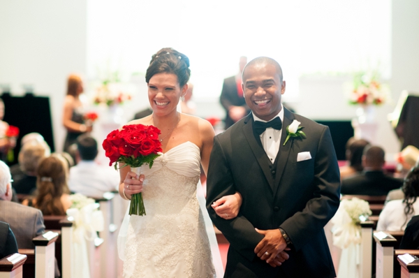 Red, White & Black Wedding from Rebekah Hoyt Photography