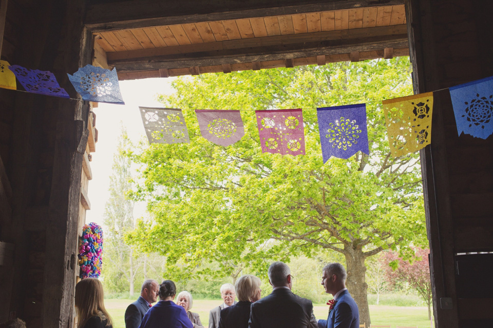 A Colourful Spanish Fiesta Inspired Barn Wedding