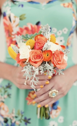 Colorful Spring Wedding Inspiration Board